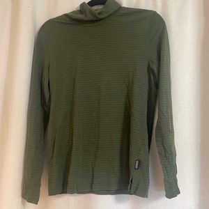 patagonia striped turtleneck